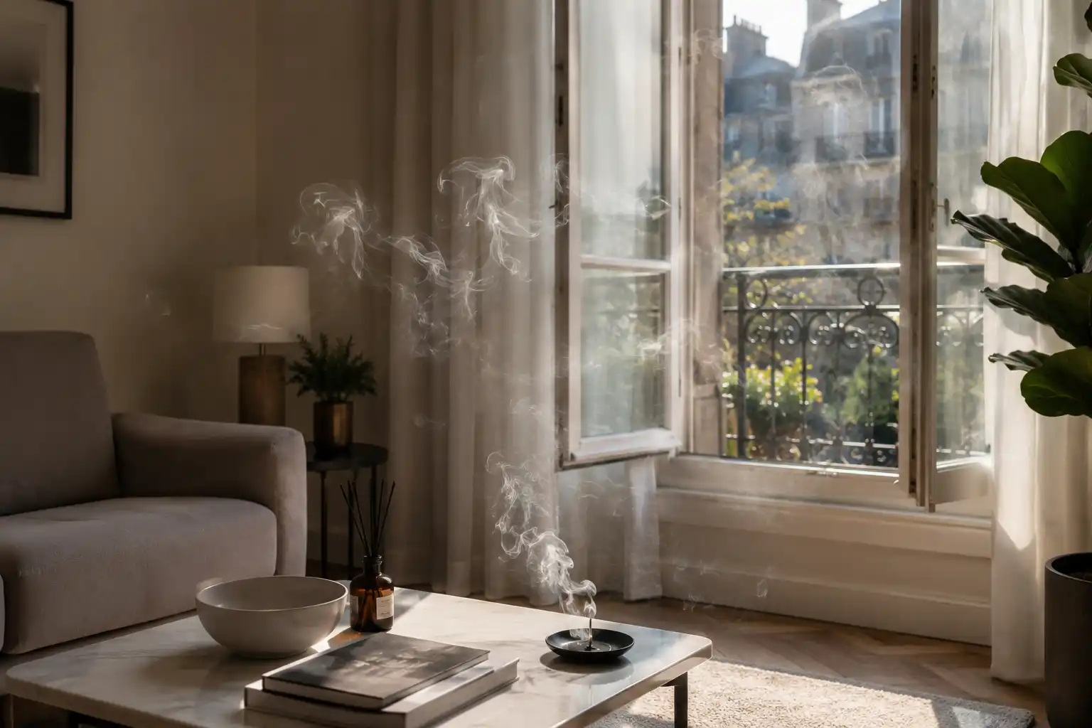 Odeur de cigarette persistante dans un appartement Airbnb